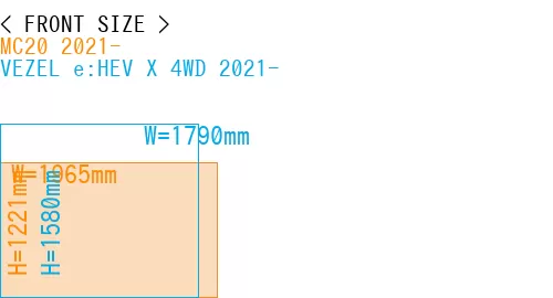 #MC20 2021- + VEZEL e:HEV X 4WD 2021-